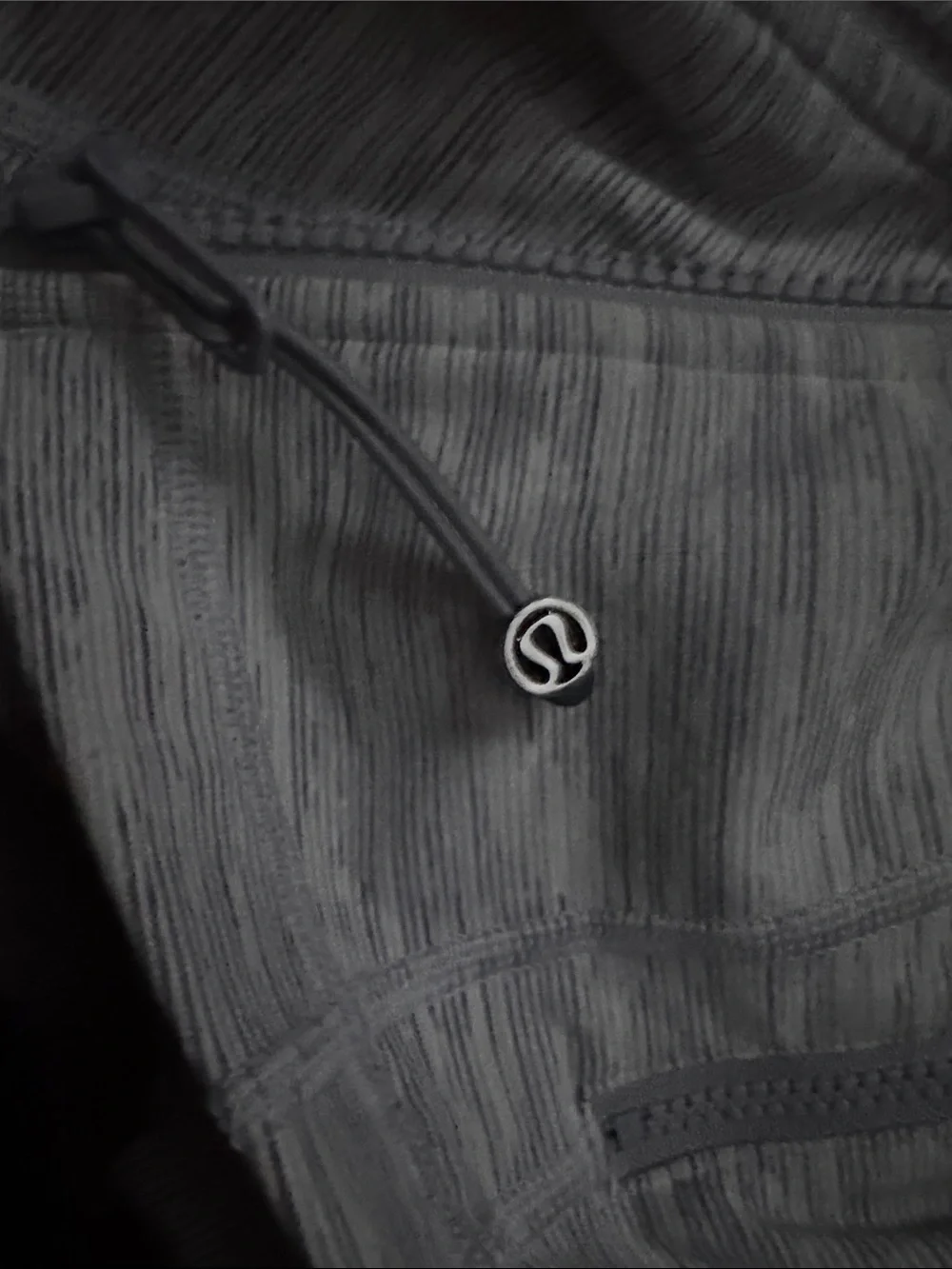 lululemon athletica Kids Light Gray 'TENNIS' Zip Hoodie